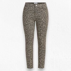 We The Free Leopard Print High Rise Jeggings Animal Print Skinny Jeans Size 26